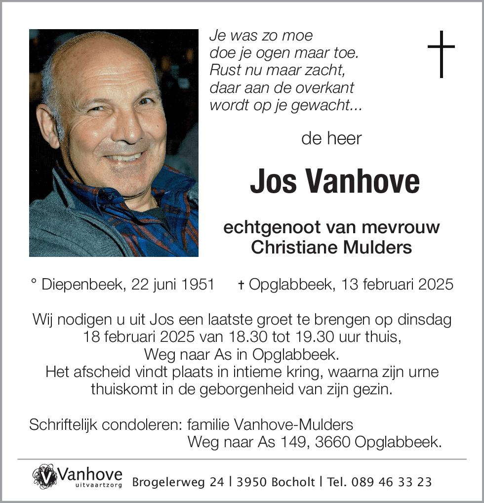 Jos Vanhove