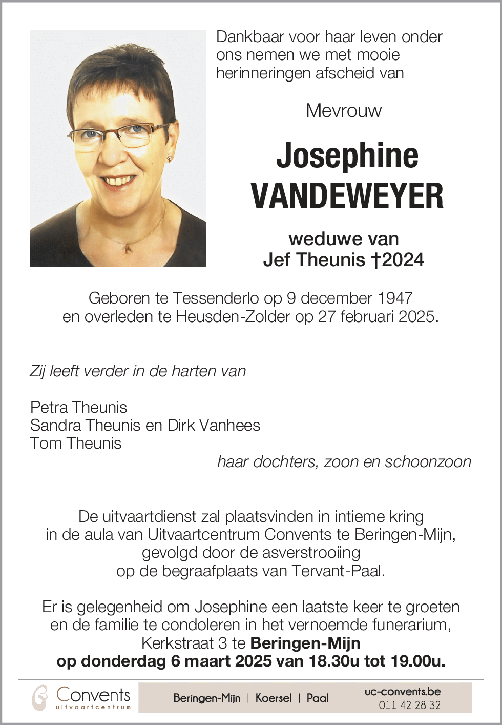 Josephine Vandeweyer