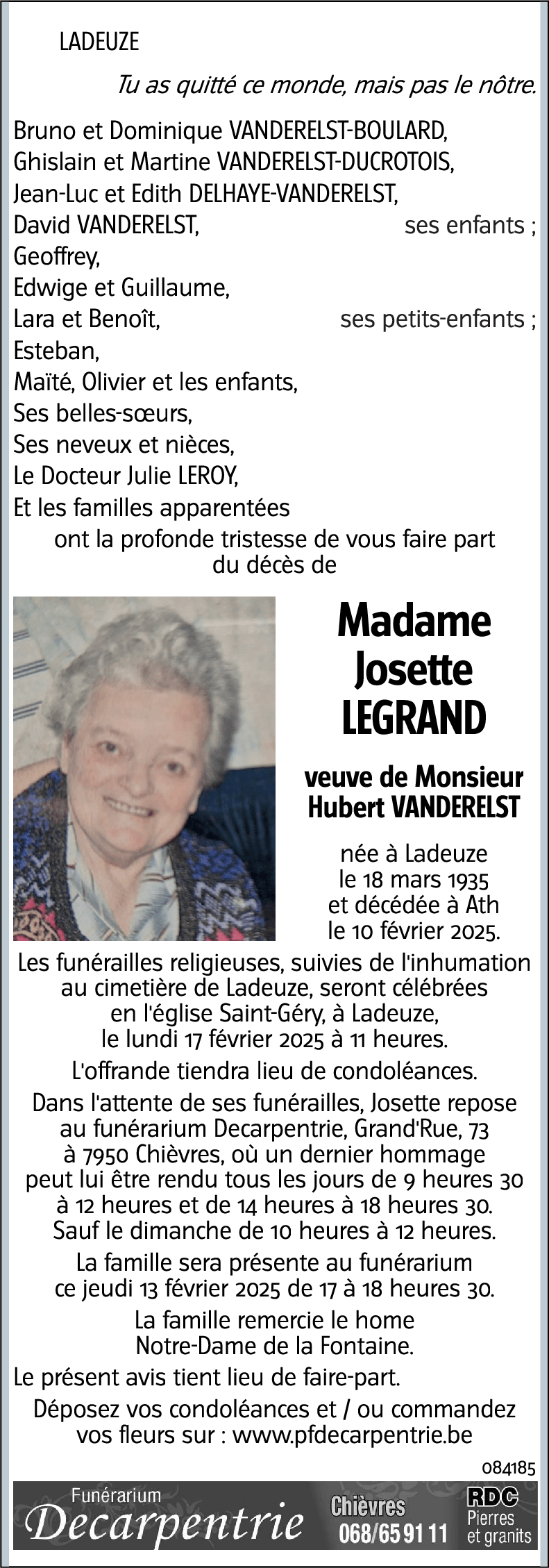 Josette Legrand