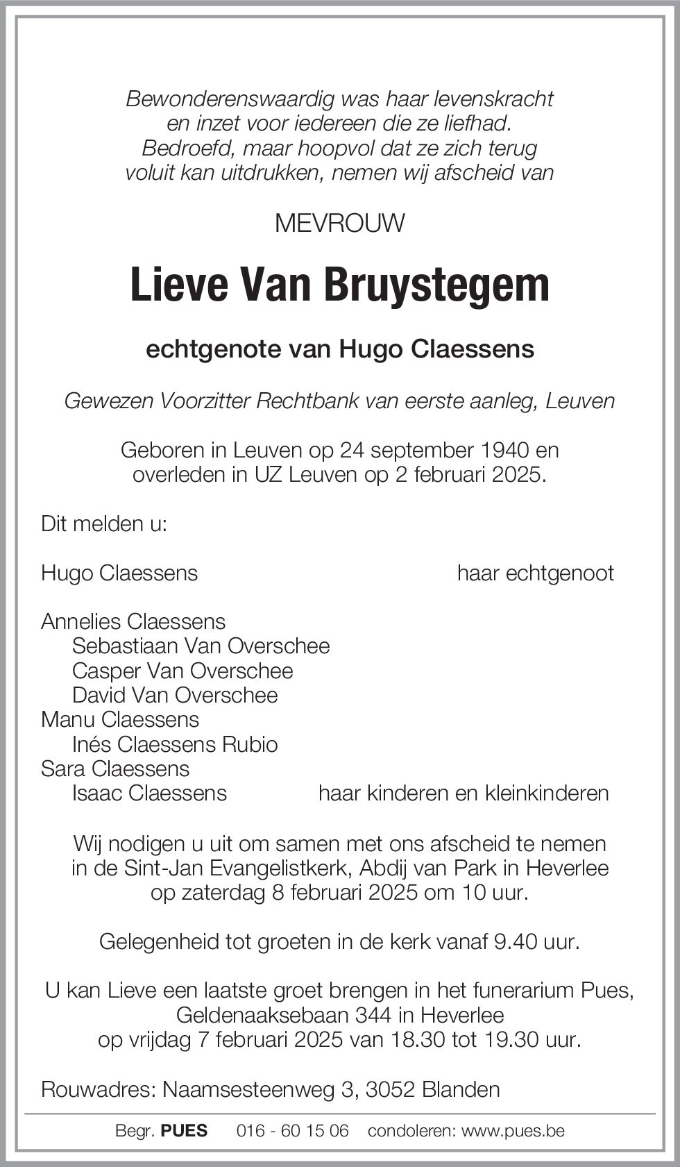 Lieve Van Bruystegem