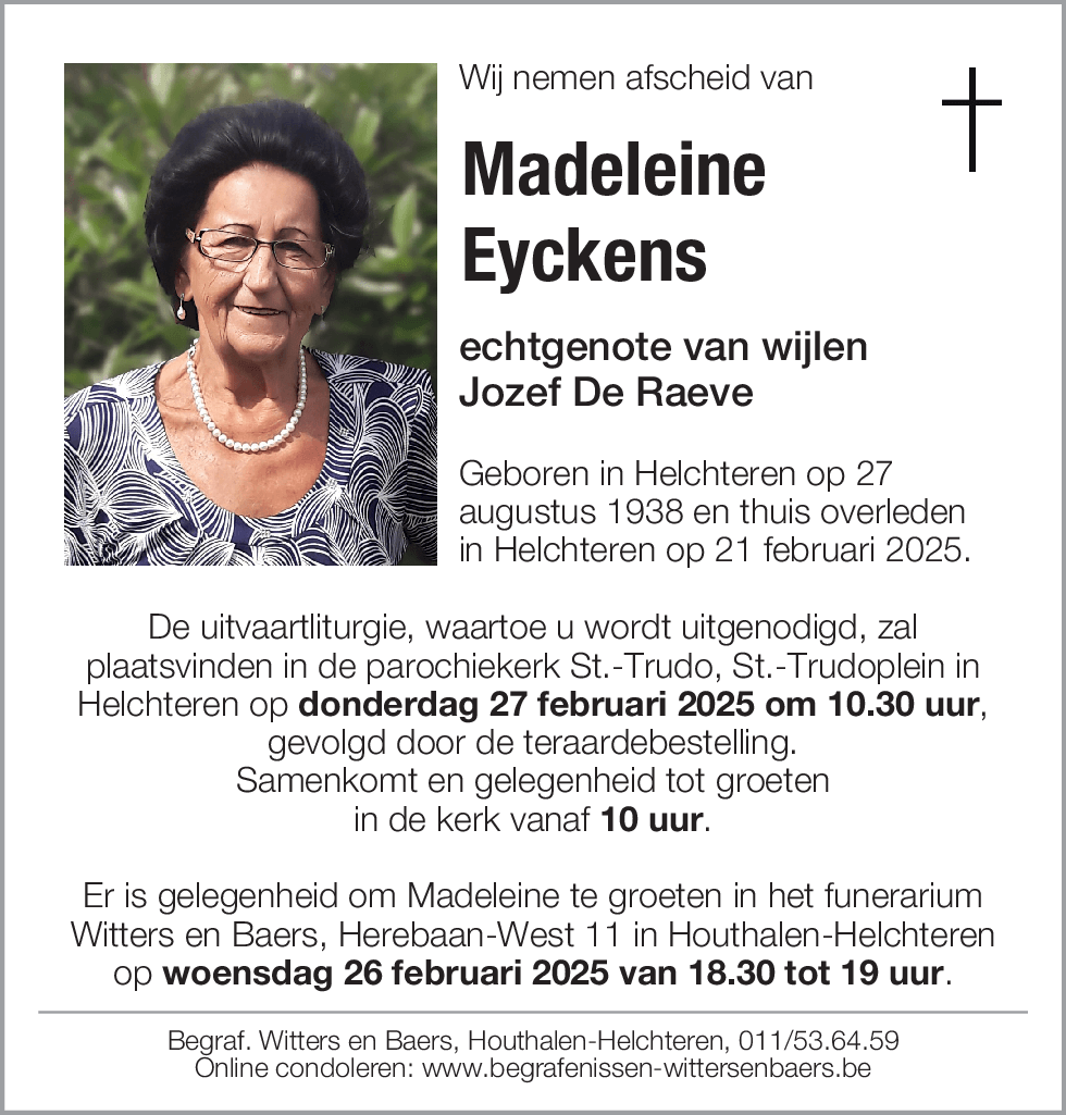Madeleine Eyckens