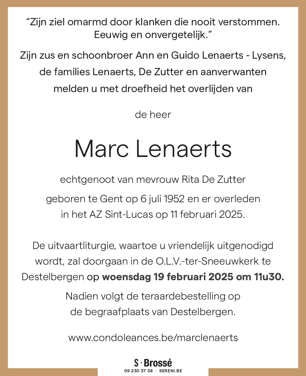 Marc Lenaerts