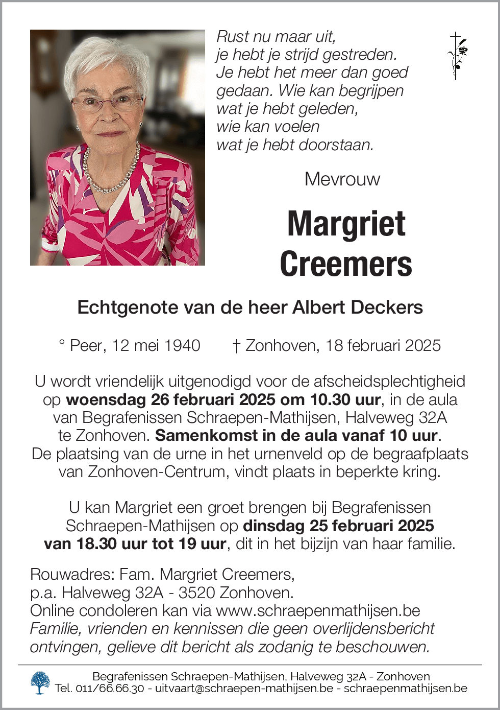 Margriet Creemers