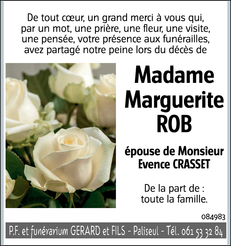 Marguerite ROB
