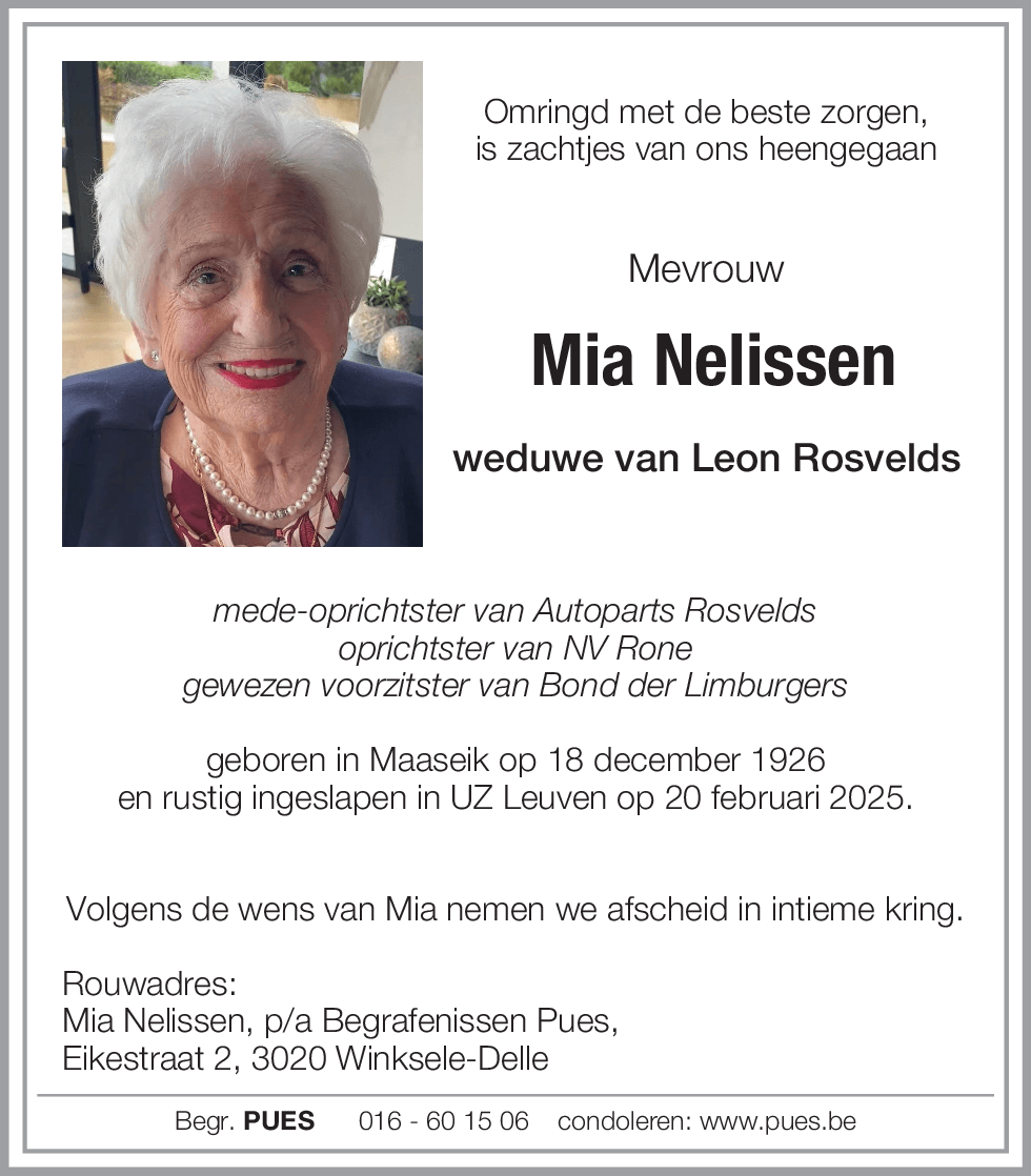 Maria Nelissen