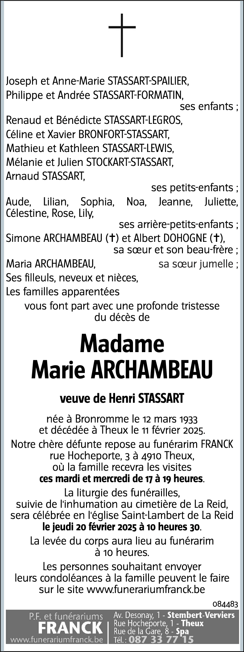 Marie ARCHAMBEAU