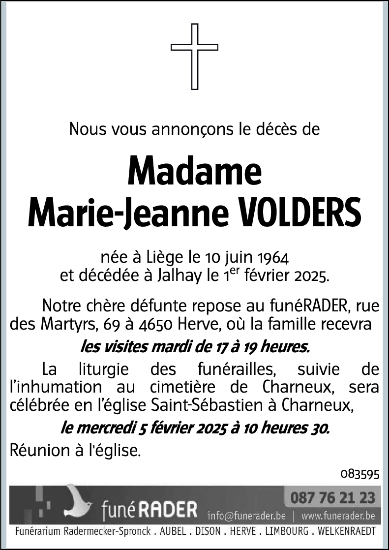 Marie-Jeanne VOLDERS
