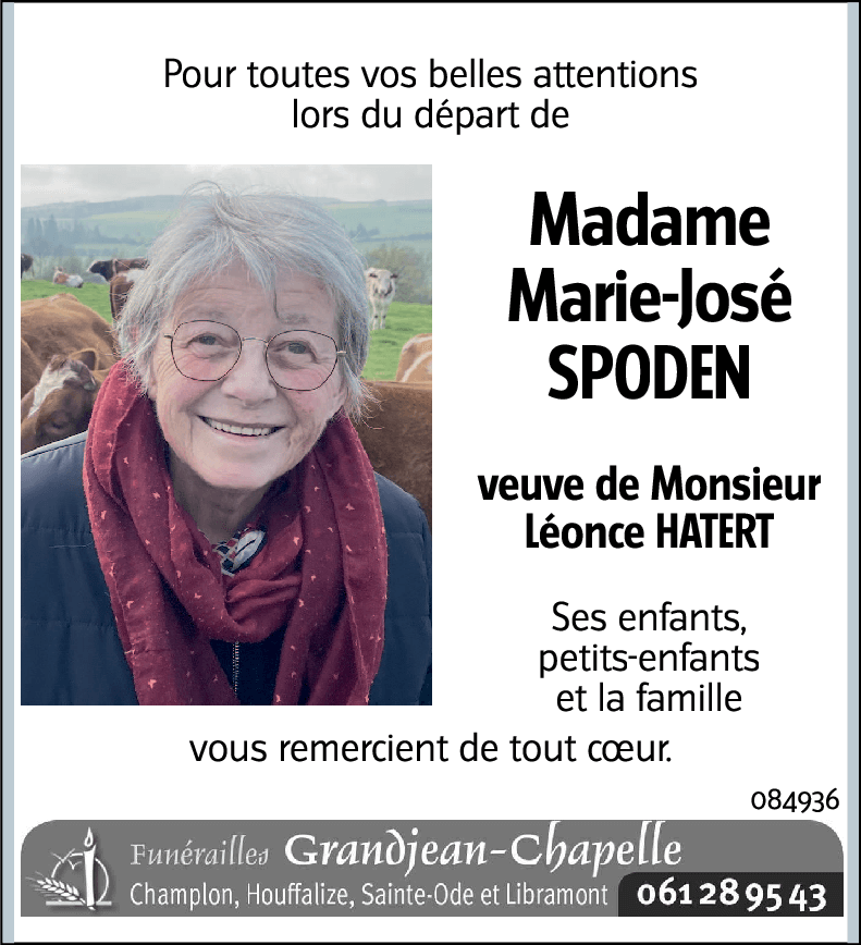 Marie-José SPODEN