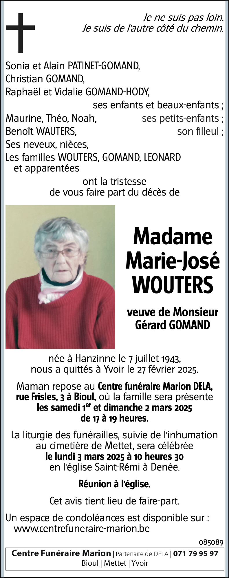 Marie-José WOUTERS