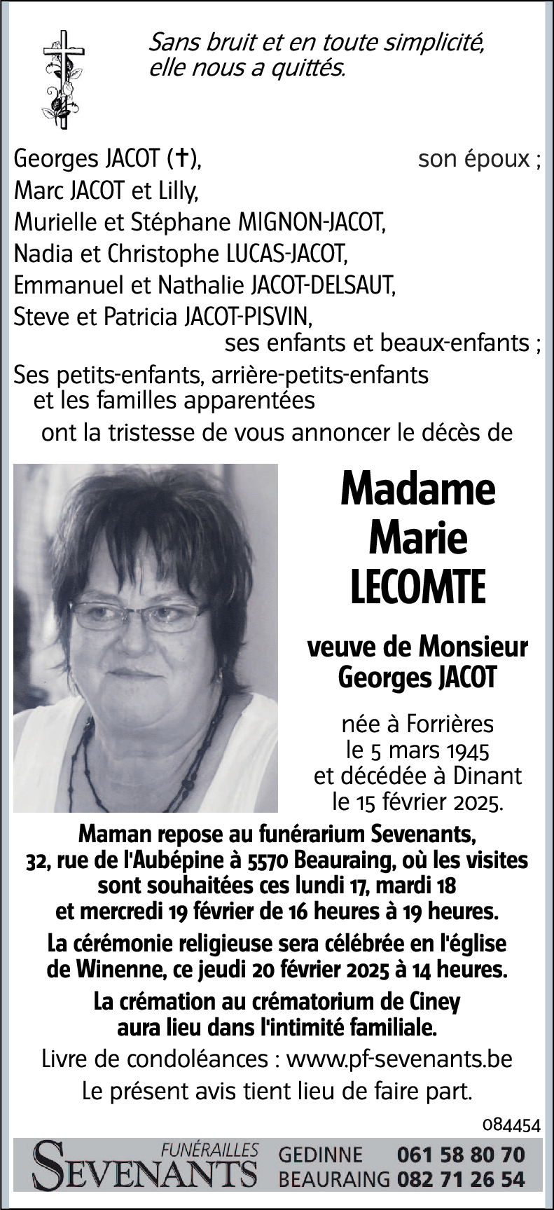 Marie LECOMTE