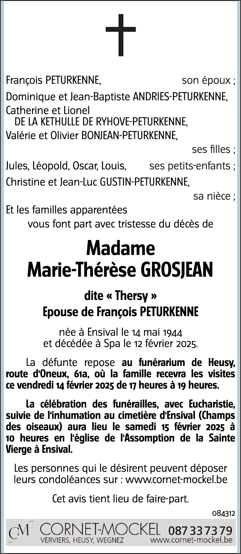 Marie-Thérèse GROSJEAN