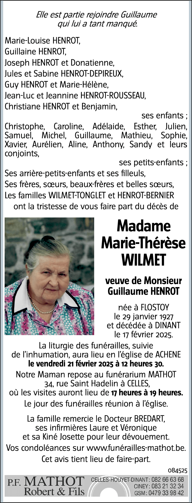 Marie-Thérèse WILMET