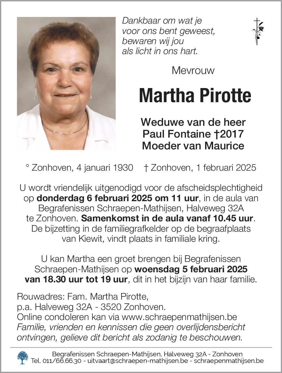 Martha Pirotte