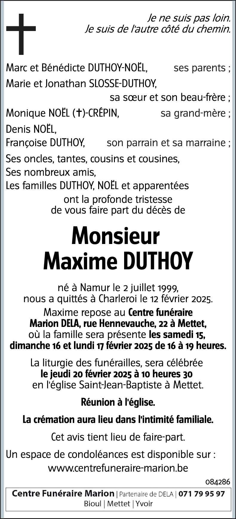 Maxime DUTHOY
