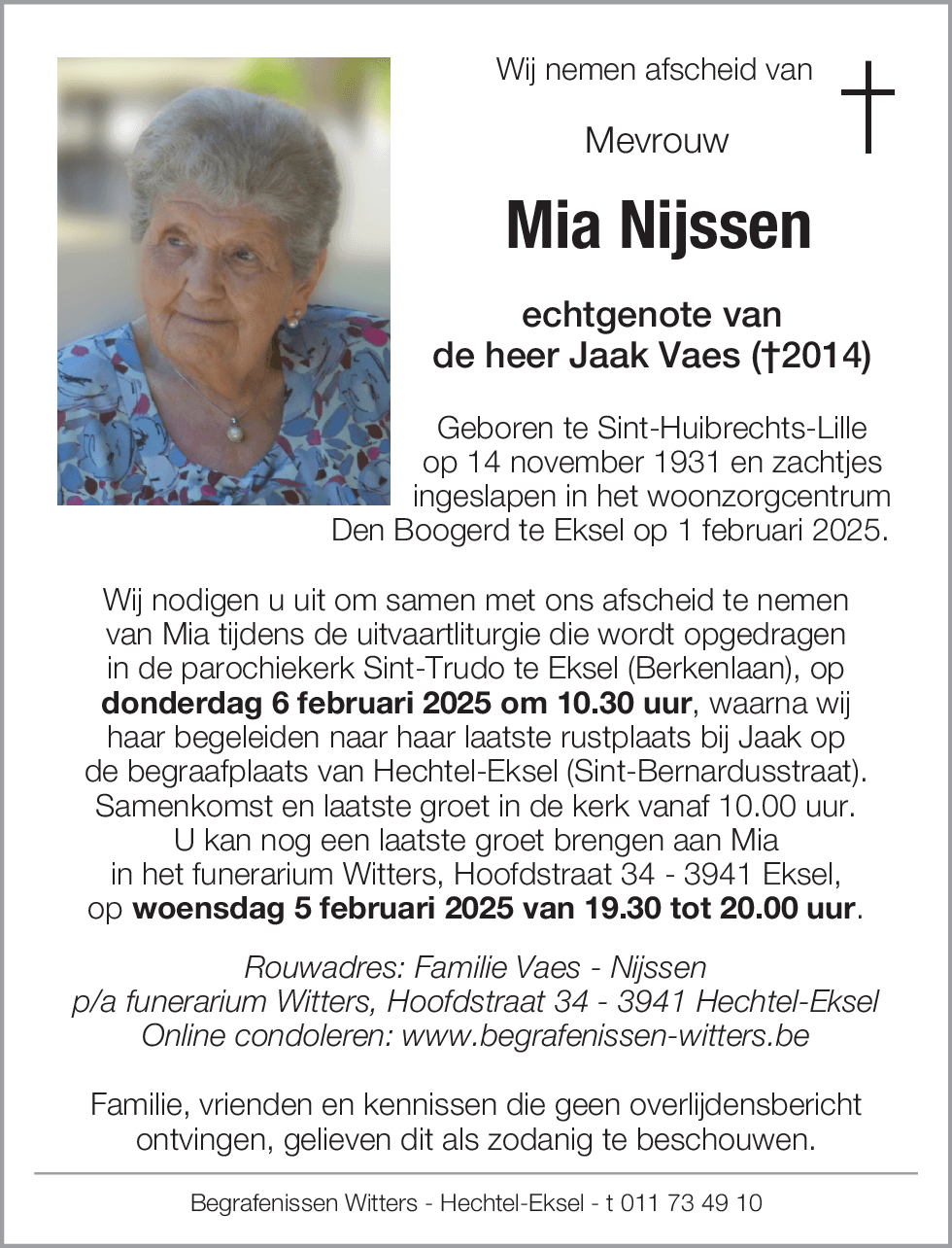 Mia Nijssen