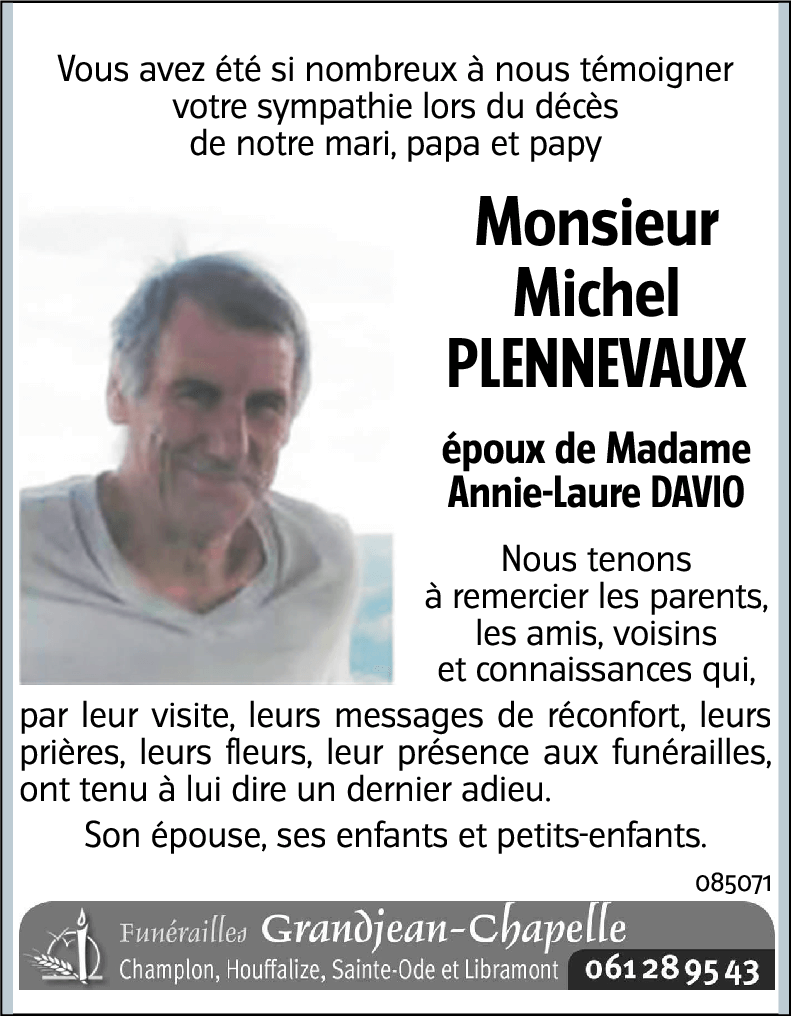 Michel PLENNEVAUX