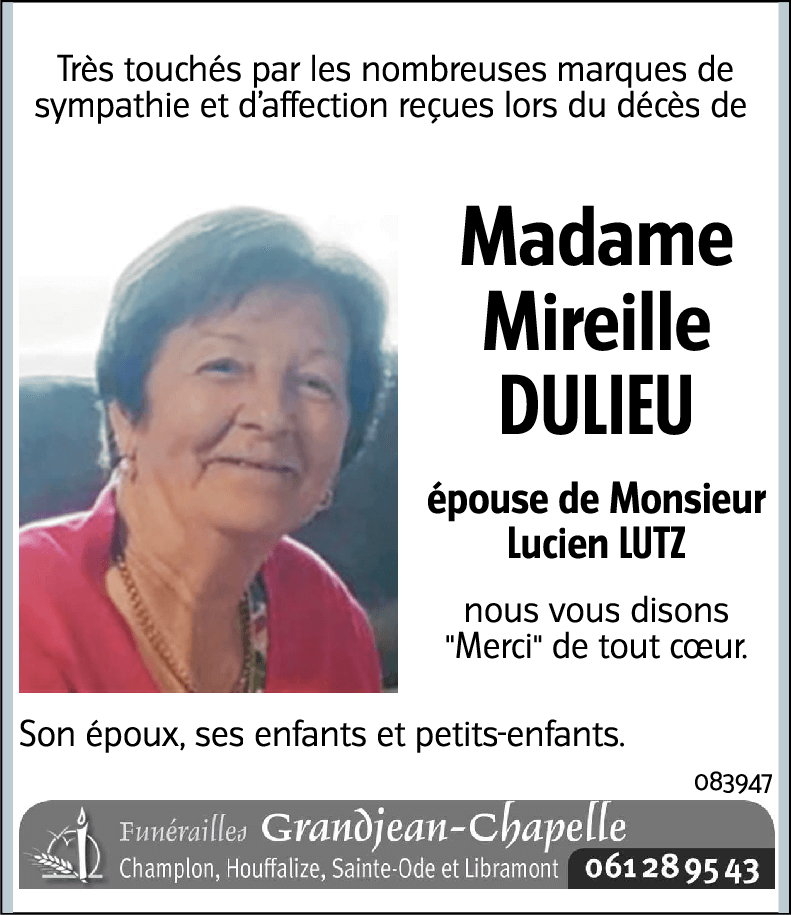 Mireille DULIEU