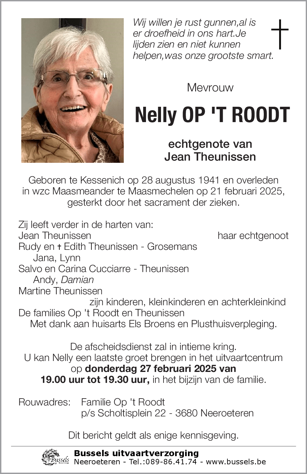 Nelly OP 'T ROODT
