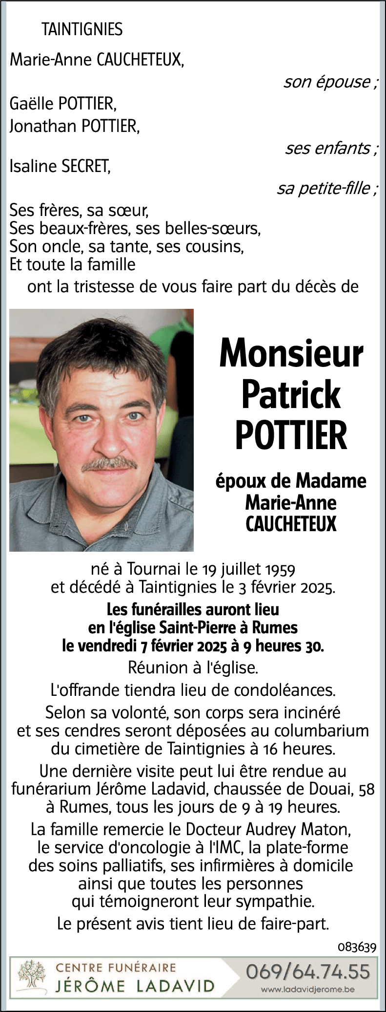 Patrick POTTIER