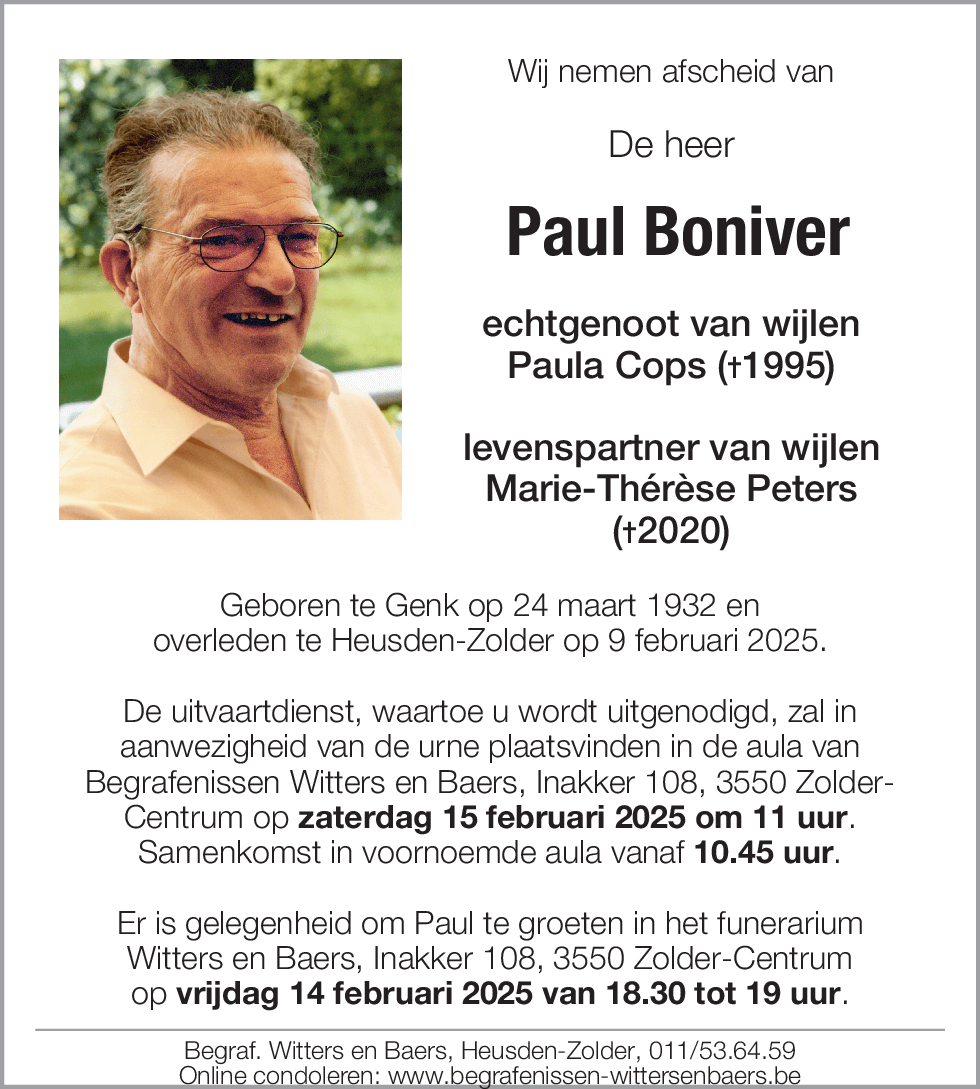 Paul Boniver