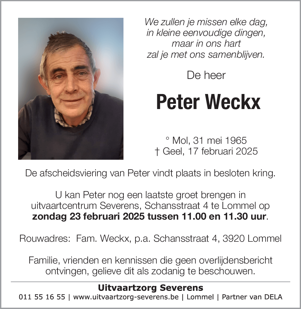 Peter Weckx