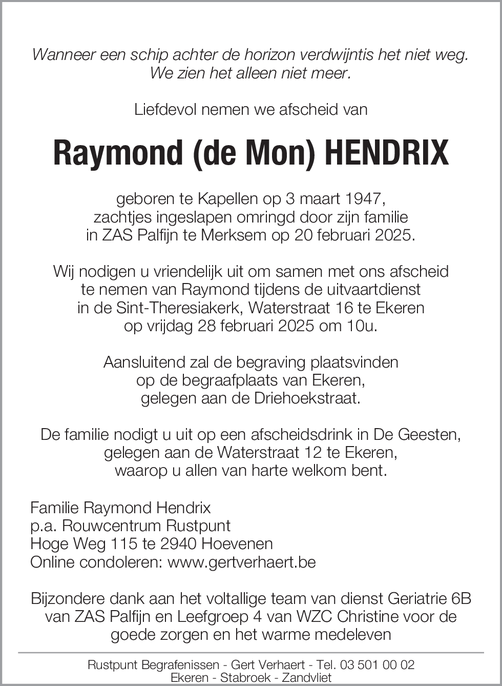 Raymond Hendrix
