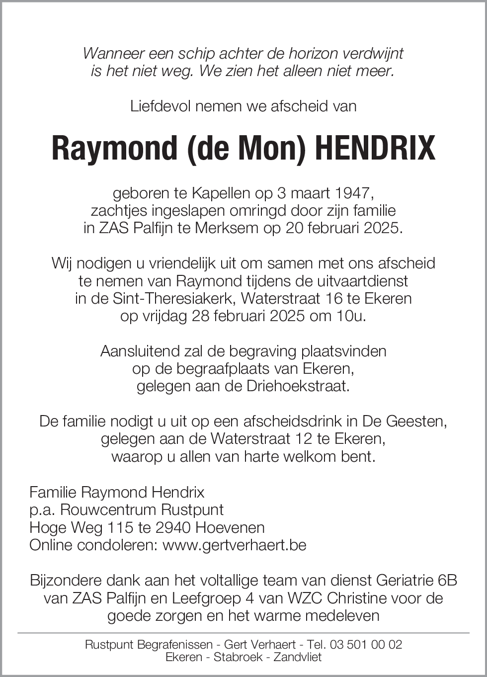 Raymond Hendrix