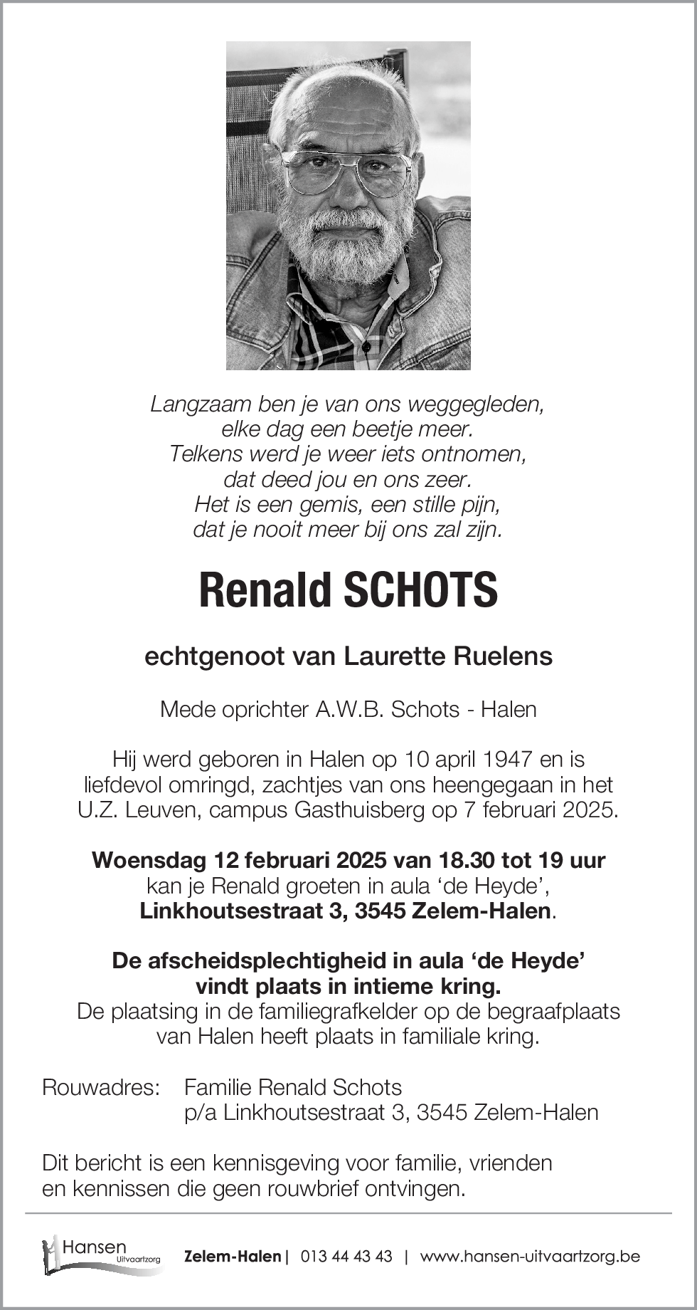 Renald SCHOTS