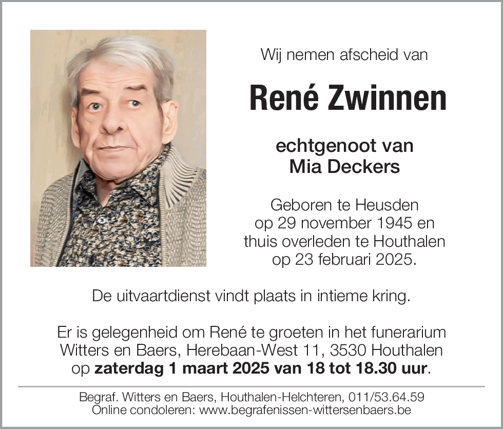 René Zwinnen