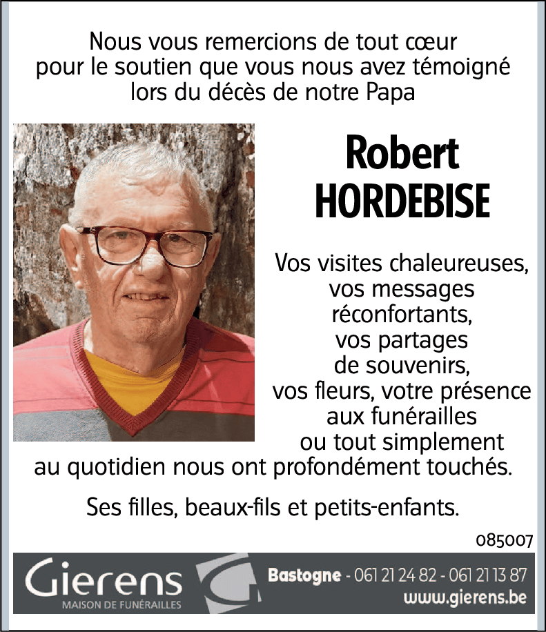 Robert HORDEBISE