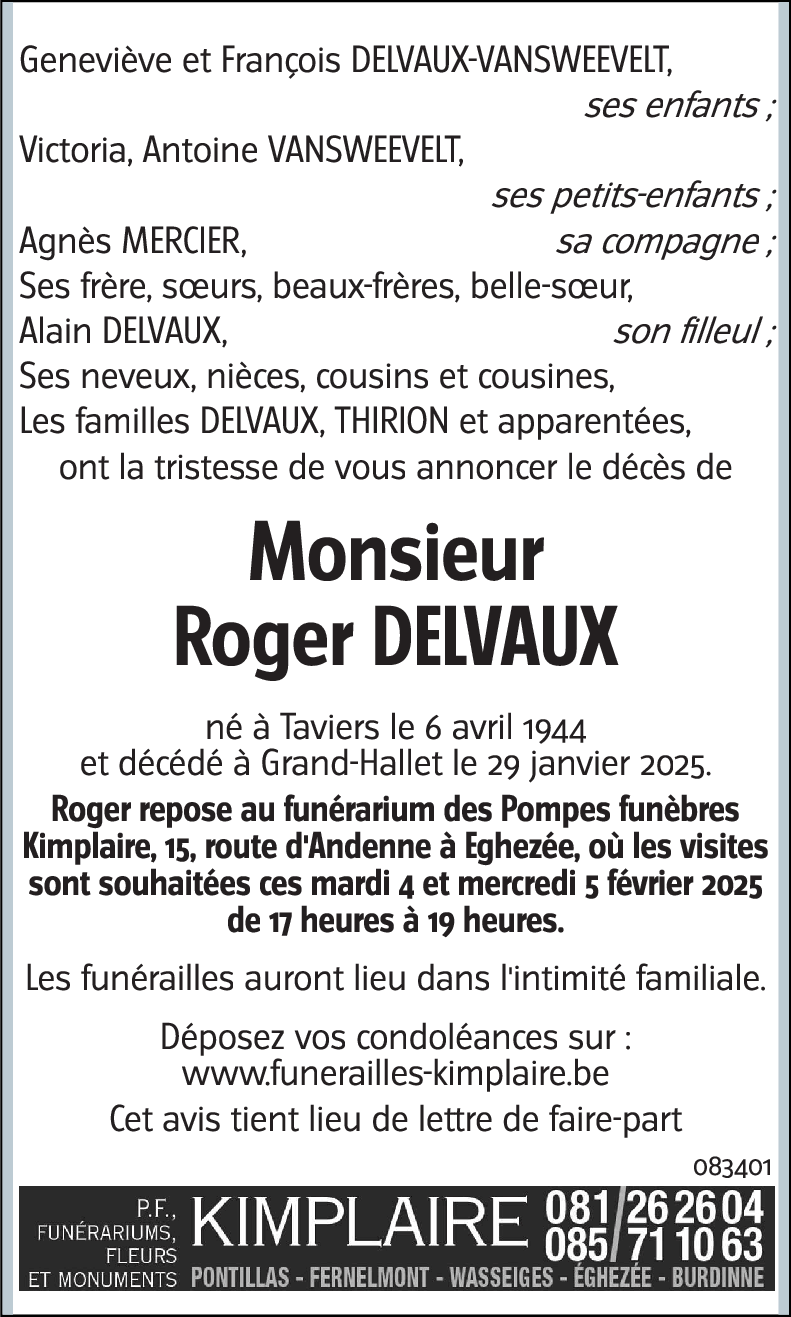 Roger DELVAUX