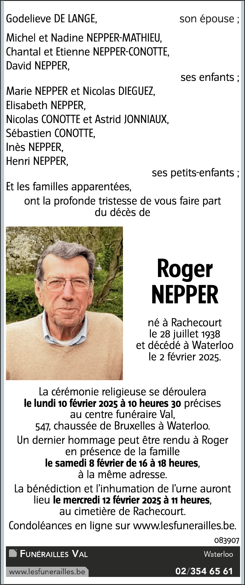 Roger NEPPER
