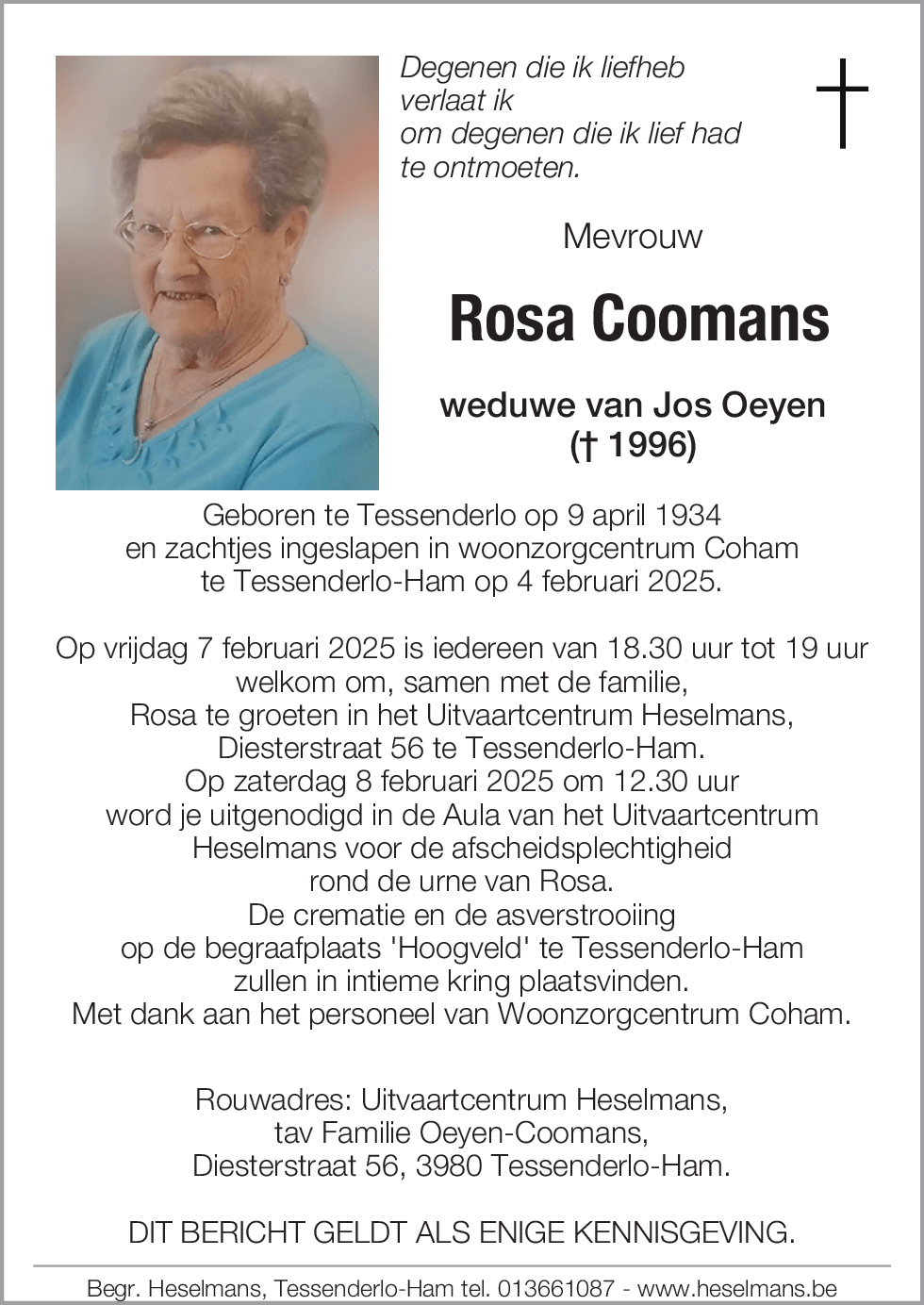 Rosa Coomans