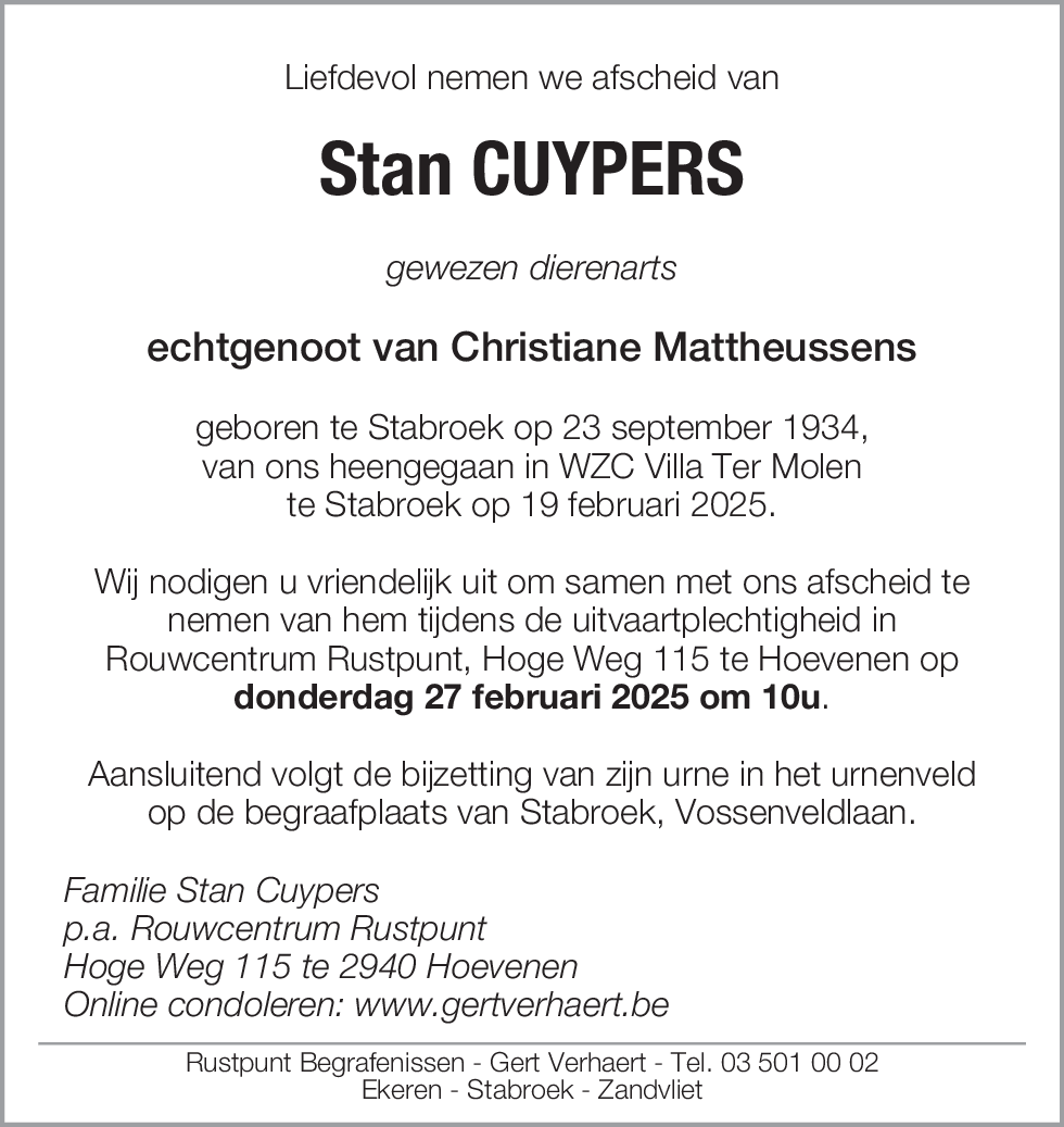 Stan Cuypers