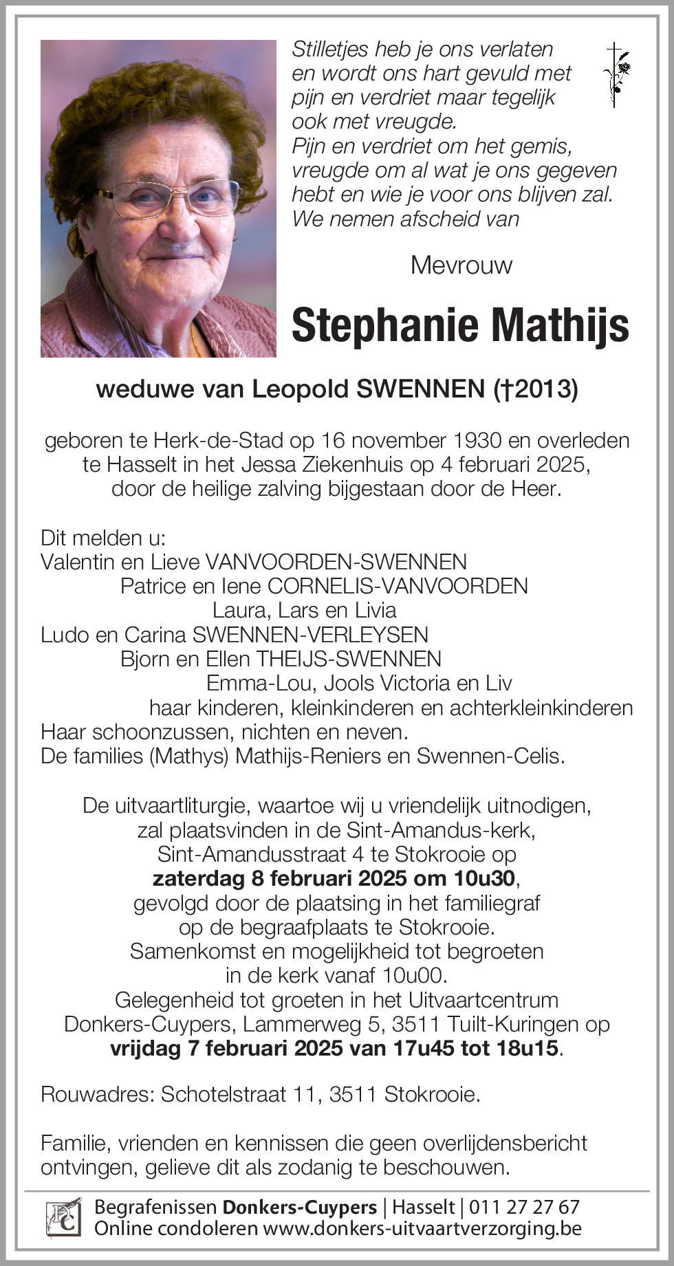 Stephanie MATHIJS