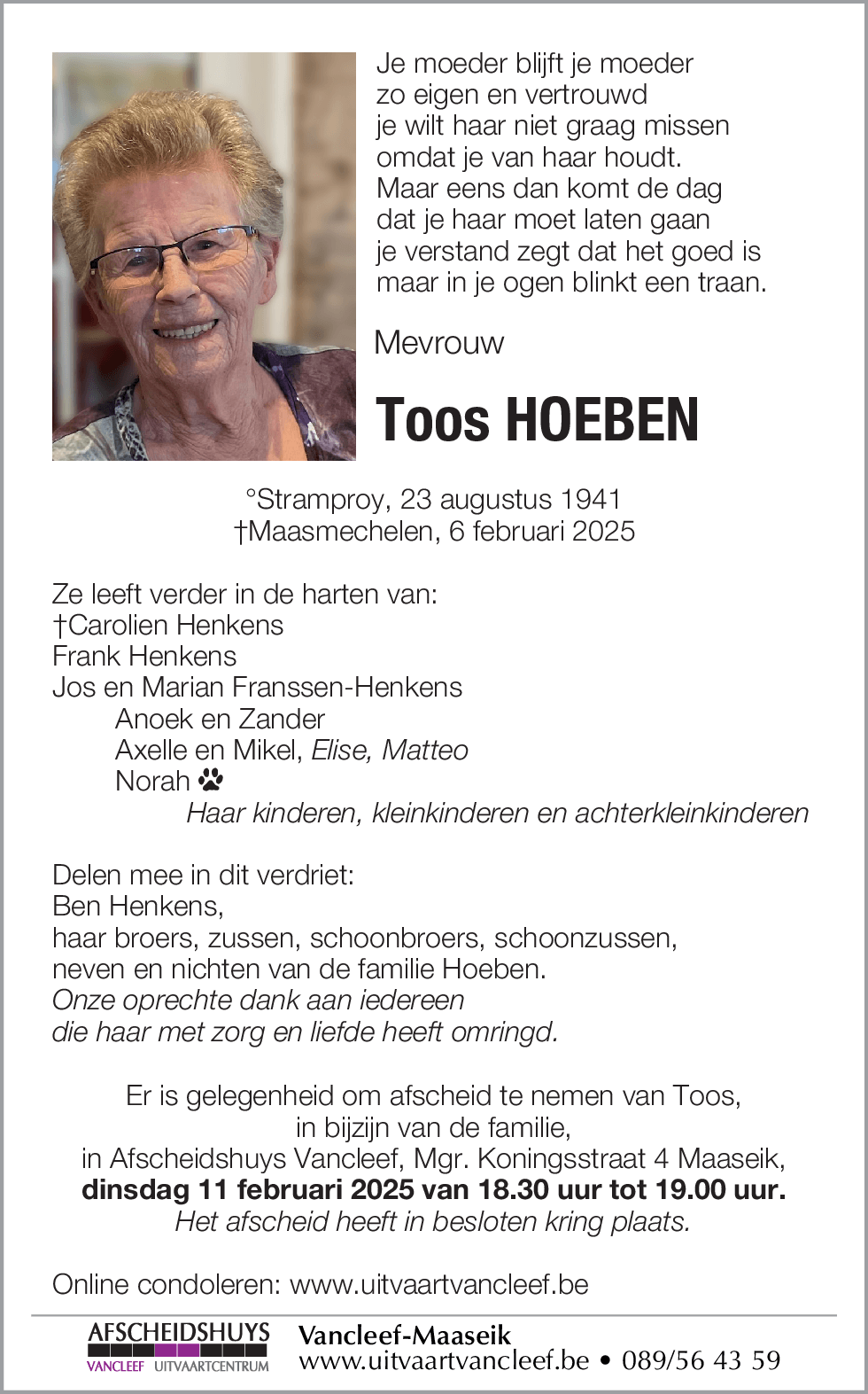Toos Hoeben