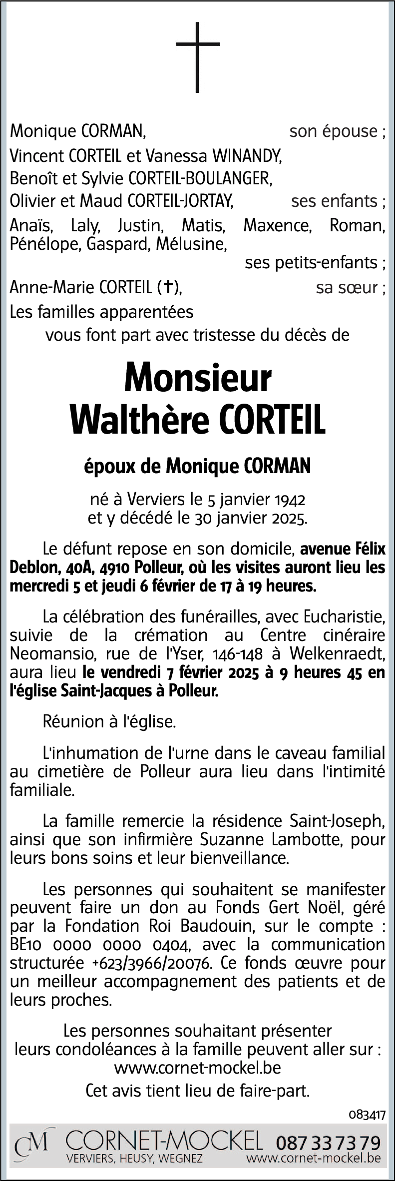 Walter CORTEIL