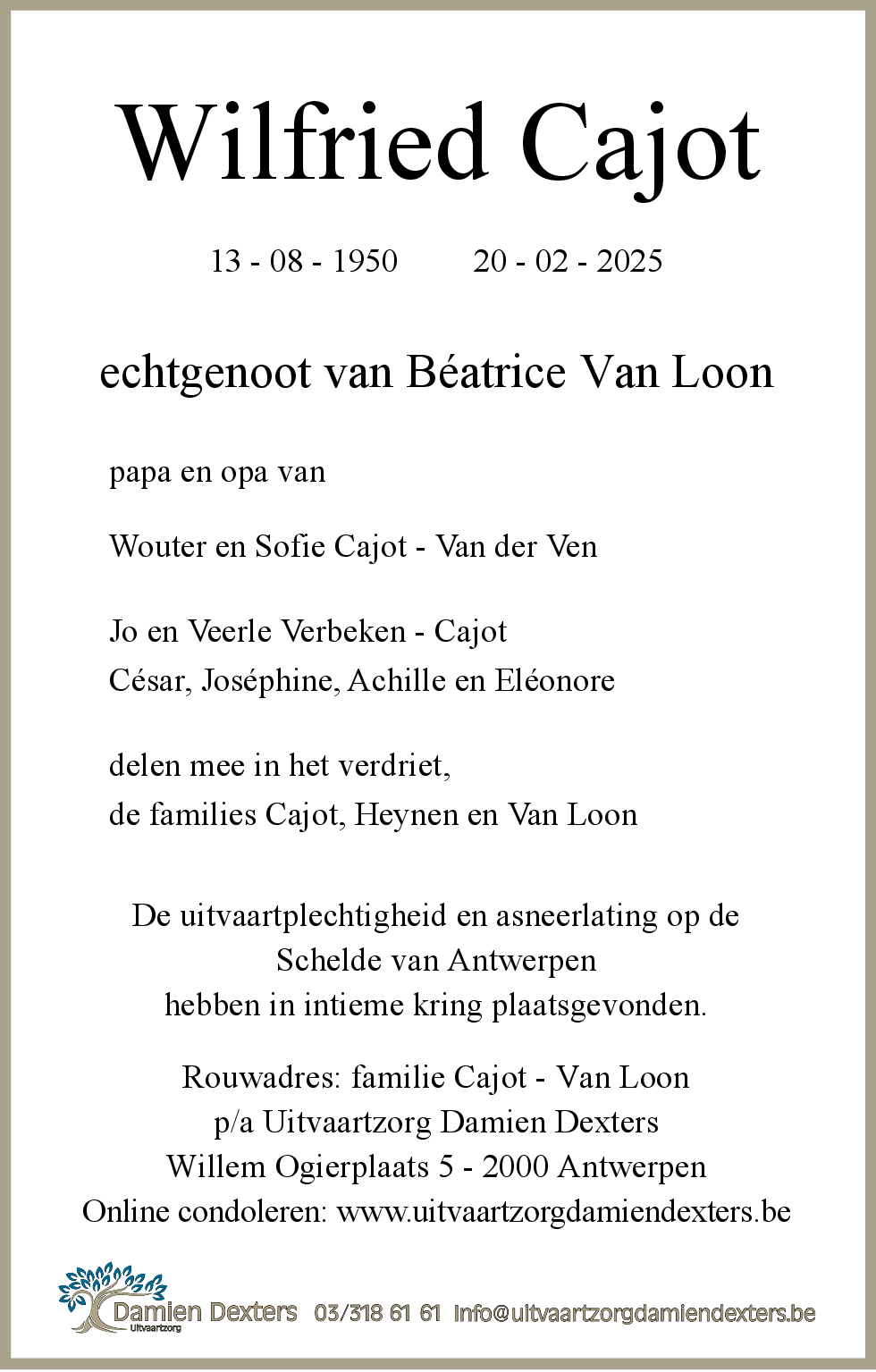 Wilfried Cajot