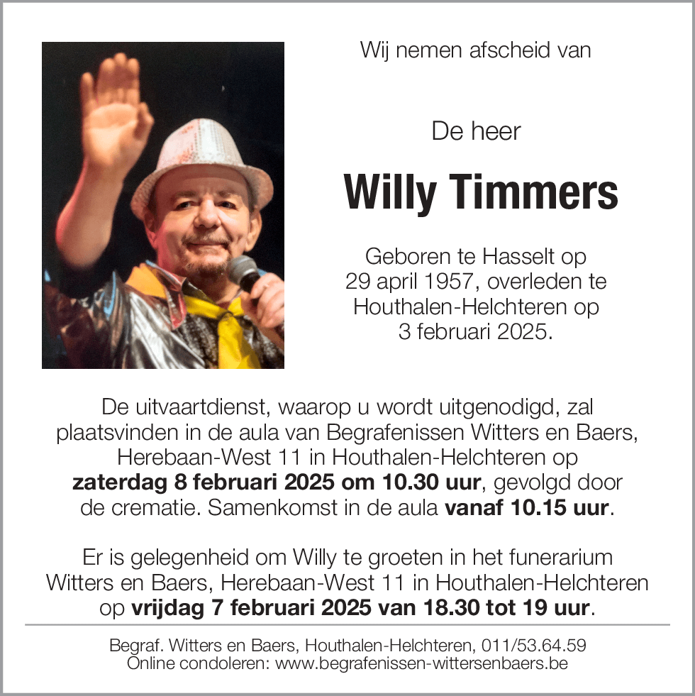 Willy Timmers