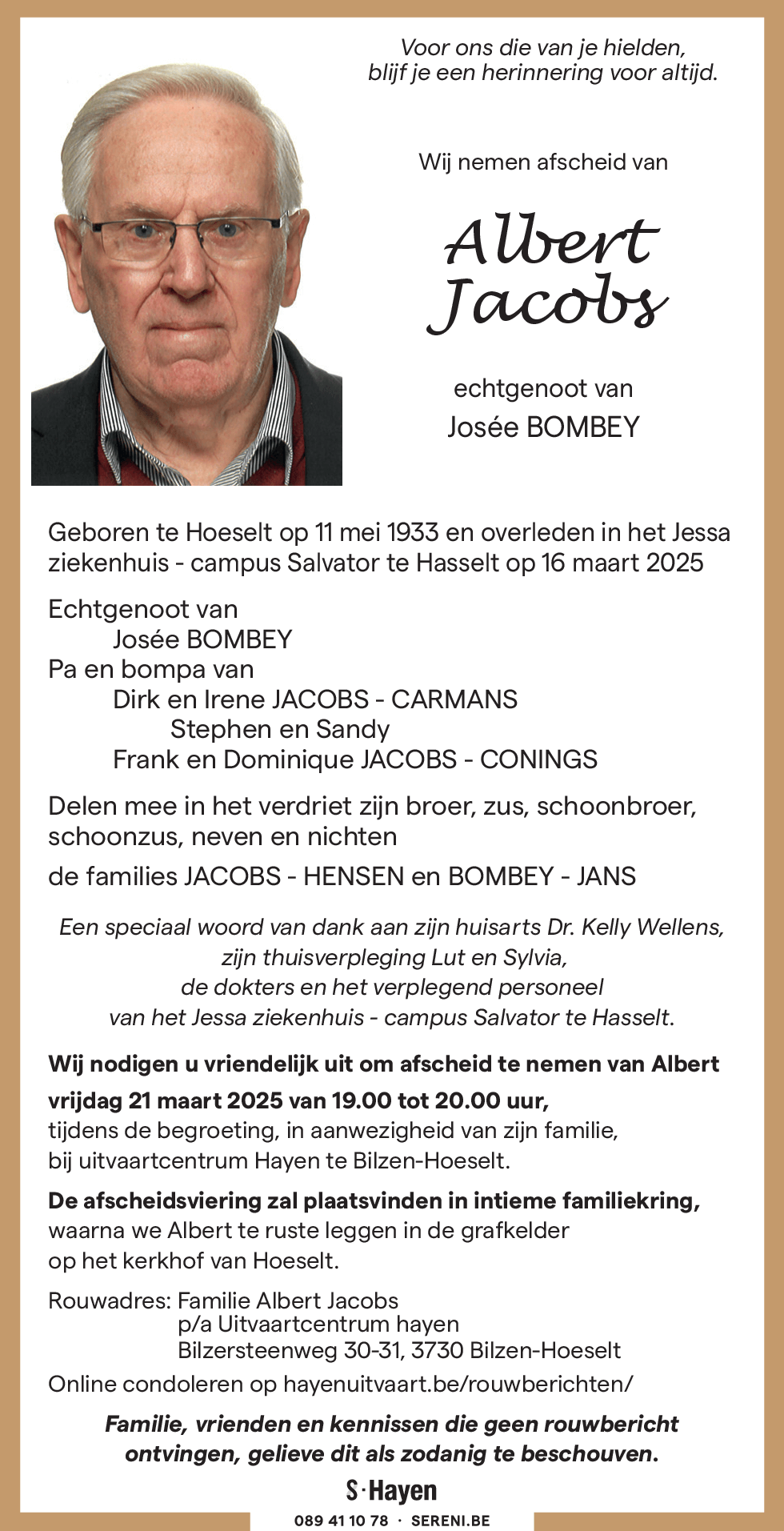 Albert Jacobs