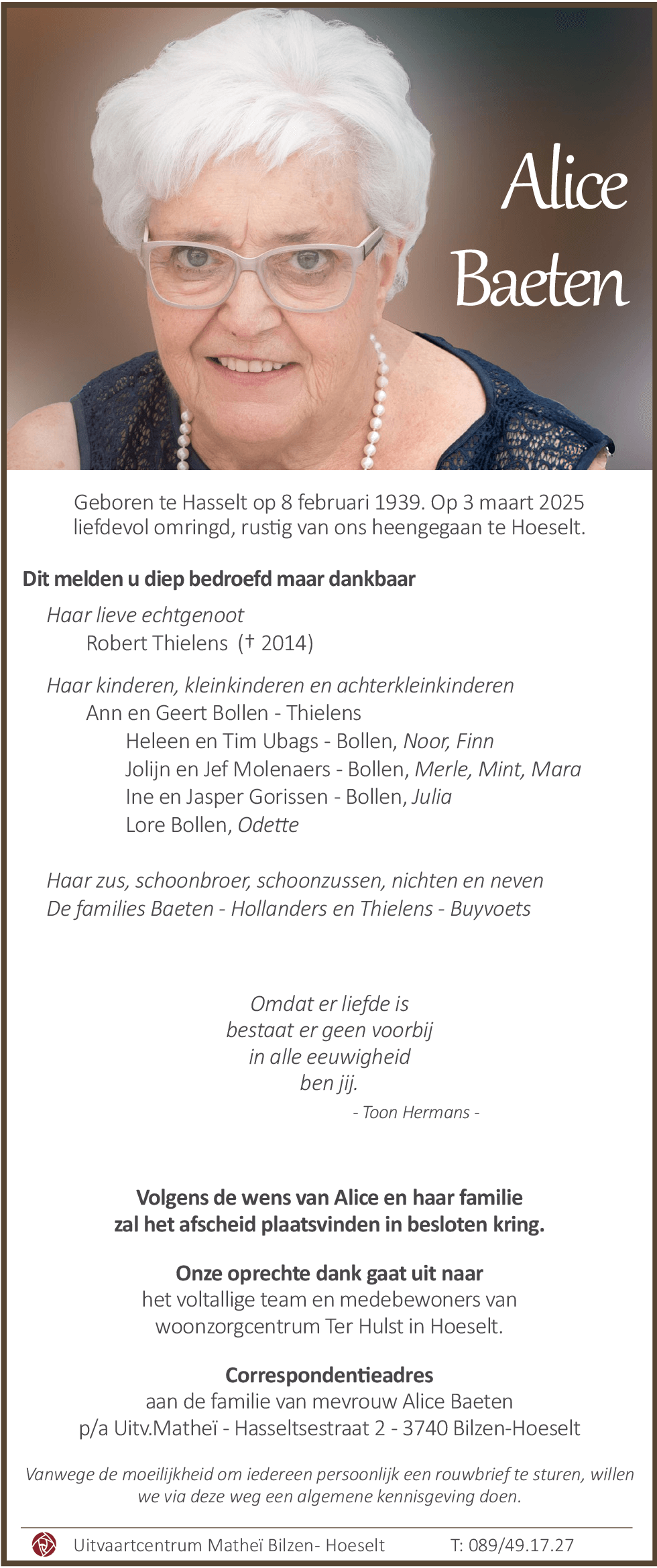 Alice Baeten