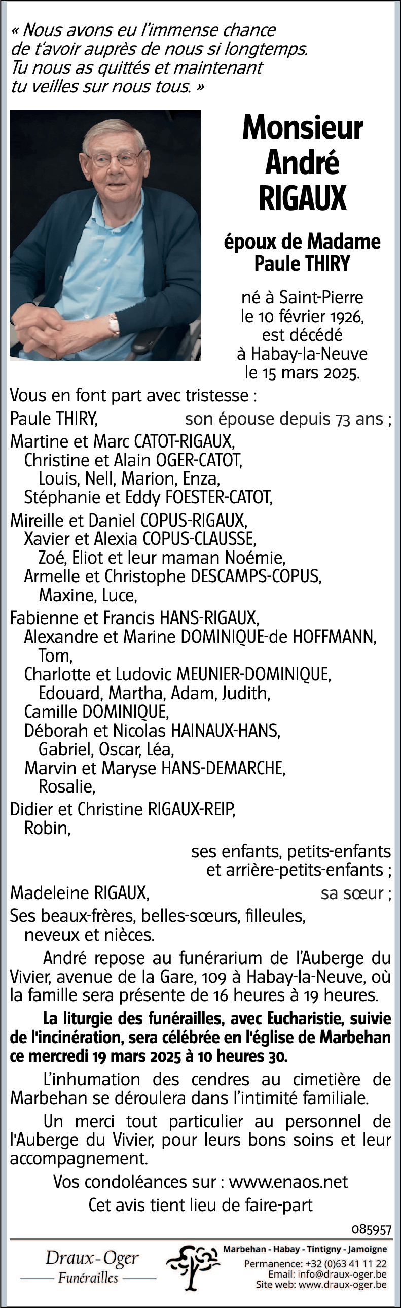 André RIGAUX