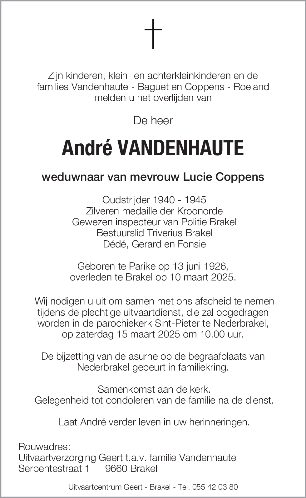 André Vandenhaute