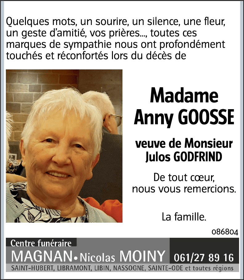Anny GOOSSE