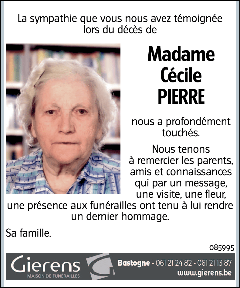 Cécile PIERRE