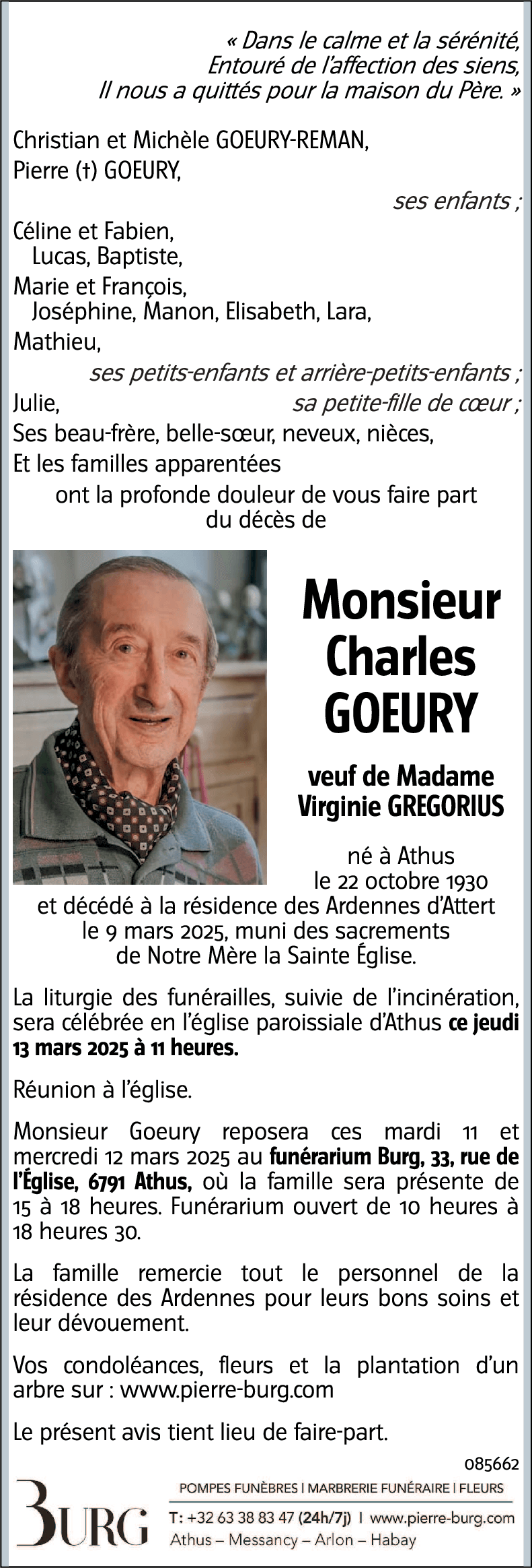 Charles GOEURY