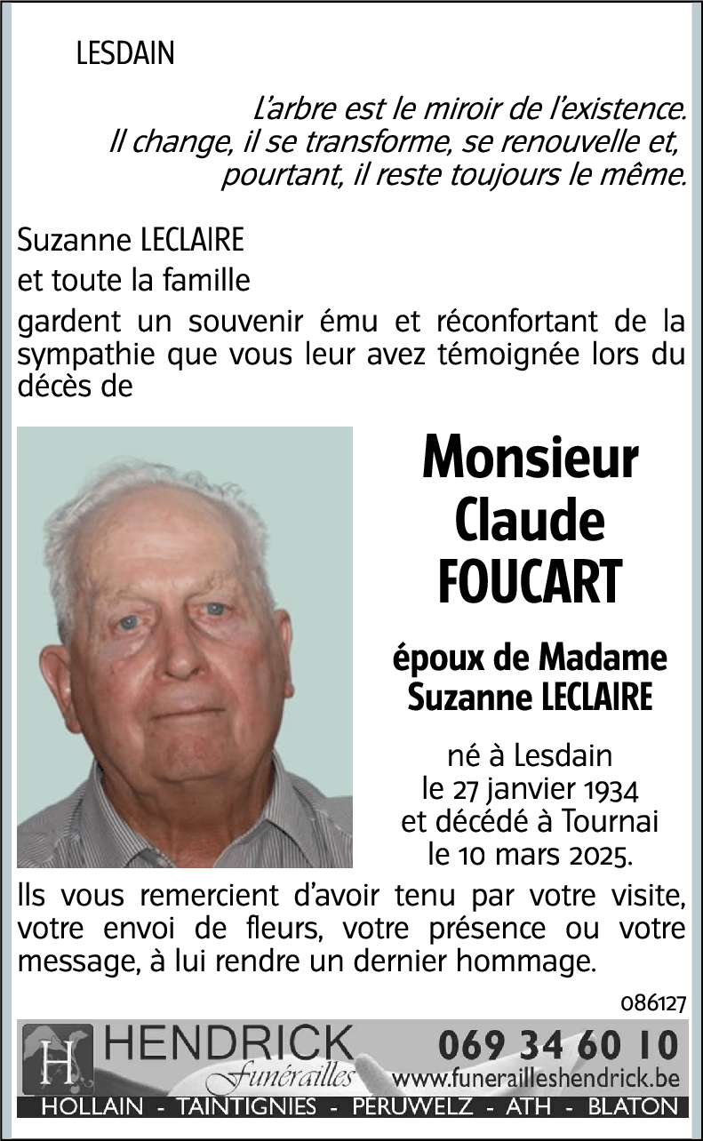 CLAUDE FOUCART