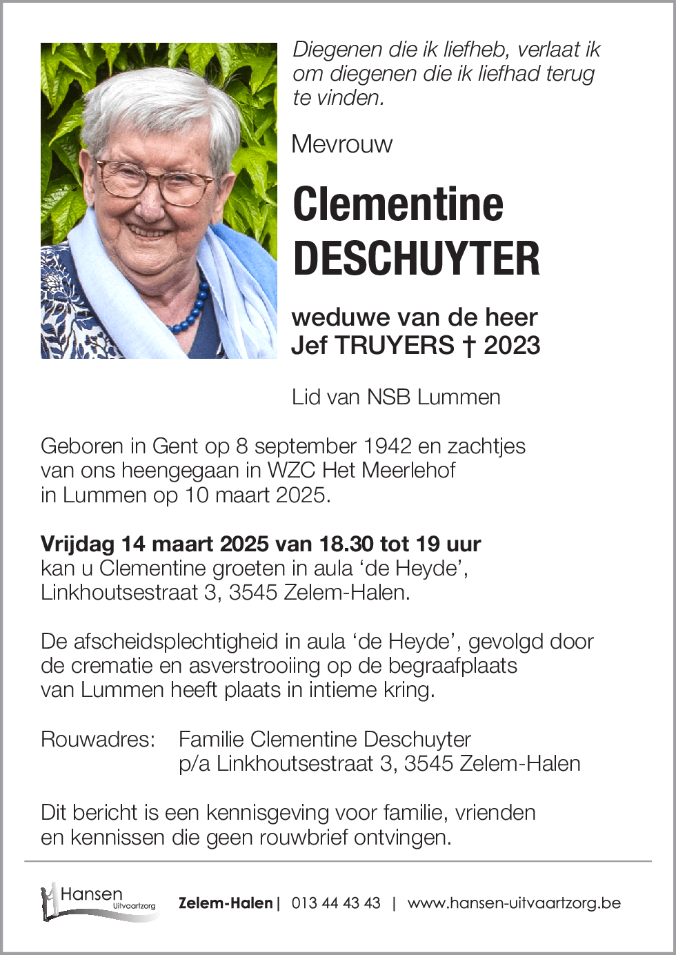 Clementine DESCHUYTER