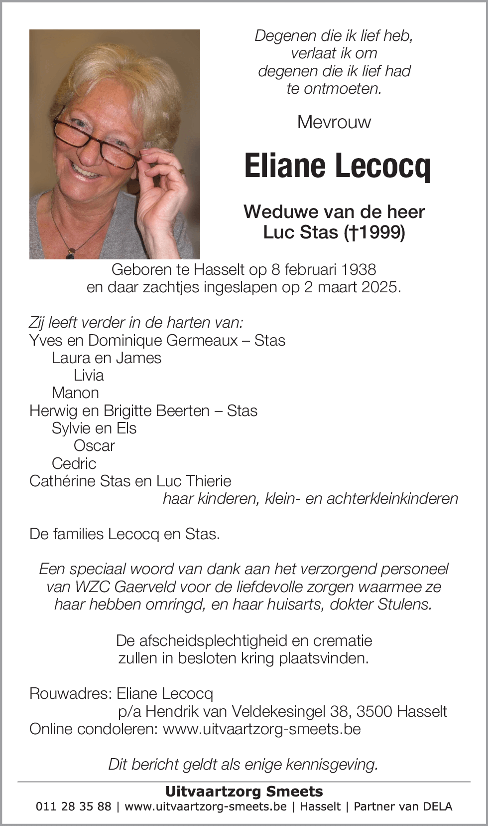Eliane Lecocq
