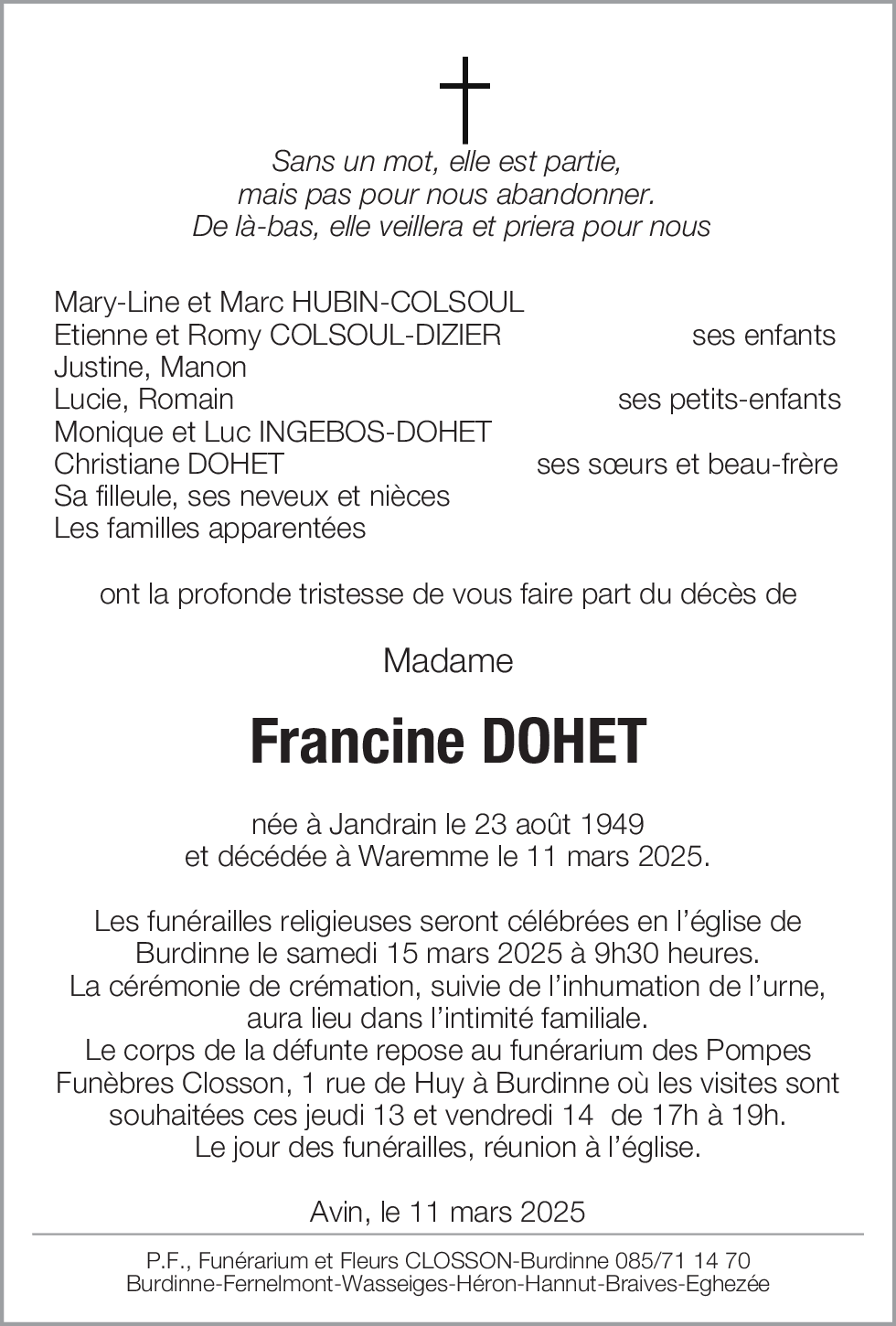 Francine Dohet